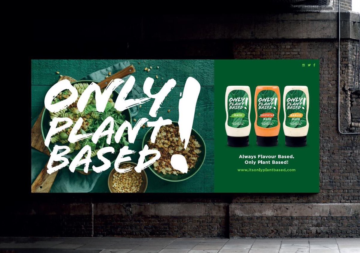 Introducing our range of "Only Plant Based"  Mayo and Sauces. The team have been working on this for a long time and we are so excited to hear what you think. 

We have big plans for "Only Plant Based" stay tuned to our Social Media channels #exciting times ahead!