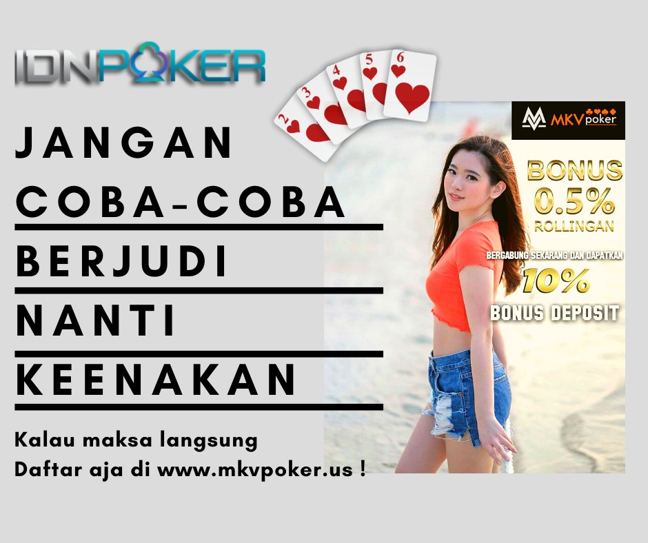 ong_siska's tweet photo. Jangan coba-coba nanti keenakan yah 😆
Ada bonus deposit 10% loh...
#mkvpoker #mkvgames #bonusdeposit #idnplay #idnpoker #betgratis https://t.co/KzVPfGj8kg