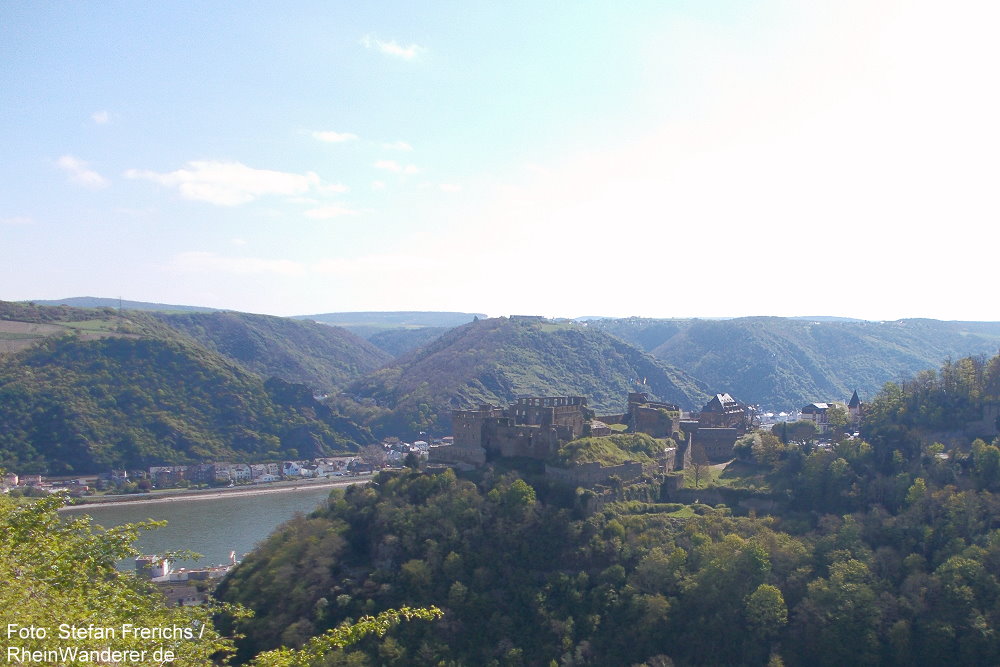 RheinWanderer's tweet photo. #Wandern am #Mittelrhein: Diese tolle #Wanderung (13 km) auf dem #Rheinburgenweg führt von #SanktGoar mit Burg #Rheinfels (Foto) über den #Wilpertskopf nach #Hirzenach mit der Propstei. Mein #Tipp: Besichtigt die Burg! Mehr Fotos + Infos hier: https://t.co/x1vWlqJKwn #RLPerleben https://t.co/Bqk3rXxgbX