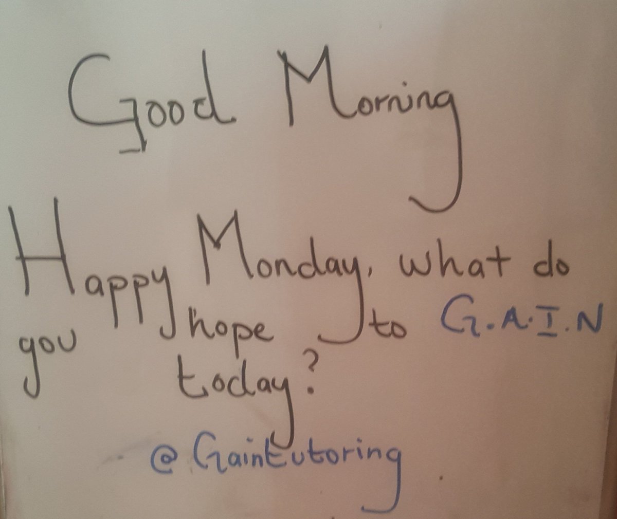 GainTutoring's tweet photo. What do you hope to gain today?
#gaintutoring #MondayMotivation #inspiration #motivation #overcome #Passion #GrowthMindset #MentalHealthMatters #YouCanDoIt https://t.co/yCnIAfTmLu