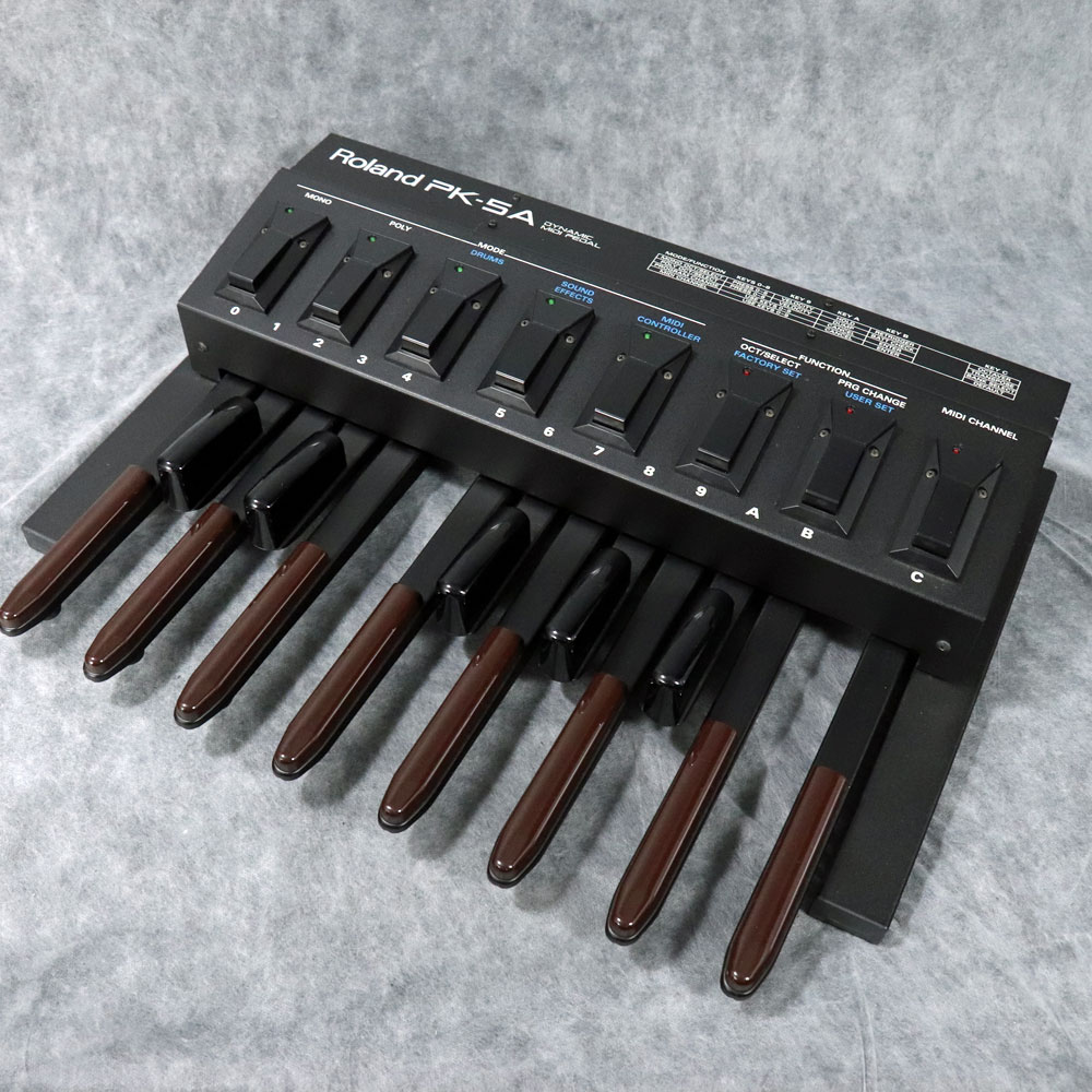 Roland PK-5 Dynamic MIDI Pedal ペダル 13鍵盤 鍵盤楽器 ROLAND PK-5