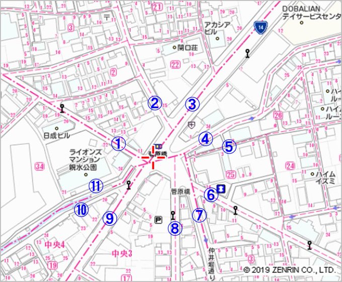 菅原橋交差点のtwitterイラスト検索結果