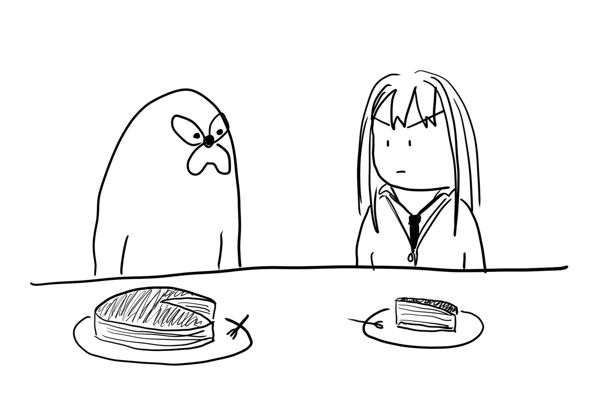 りんムジ ケーキ 