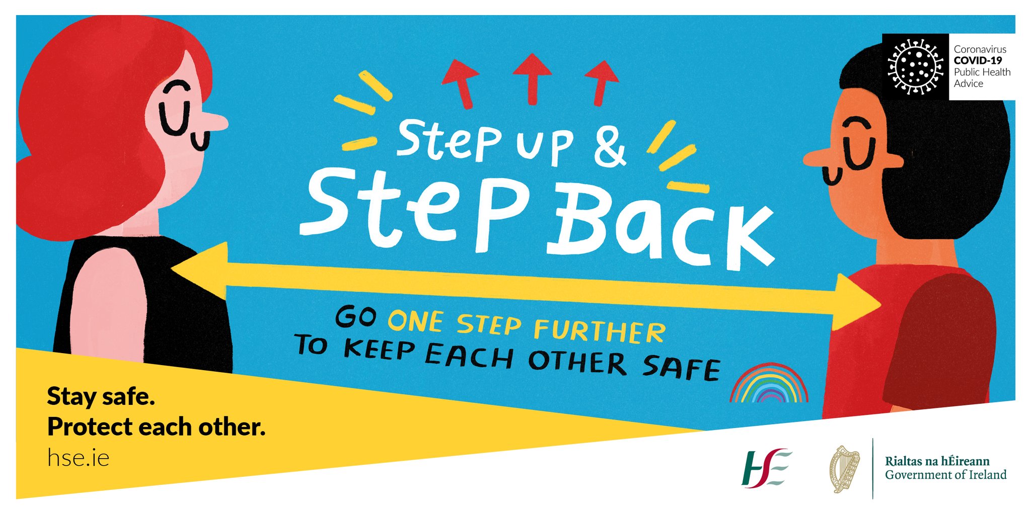 Further steps. HSE Ireland. One Step back английский. HSE Ireland Barcode.