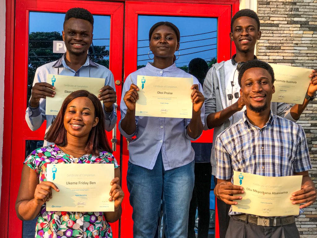 codekago's tweet photo. It’s been 5 months of Learning, Unlearning, Creating, and Innovating.

Congratulations  Codekago 2020 Alpha Interns. 

We wish you the best in your chosen career path. 

#Codekago
#Codekagointeractive https://t.co/vW5617s1eq