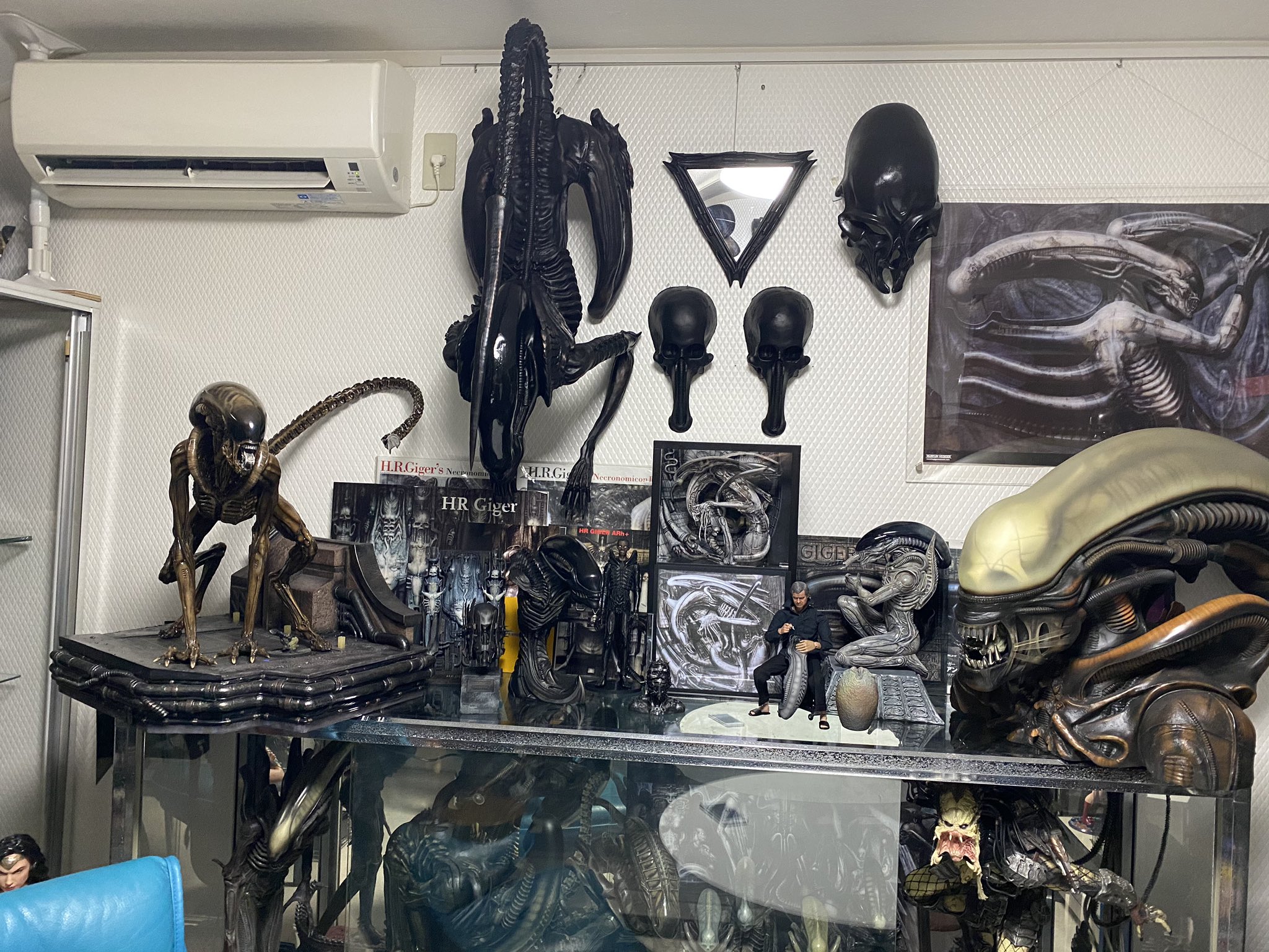 入手困難 H.R.GIGER HRギーガー LiⅡ フィギュア エイリアン | www