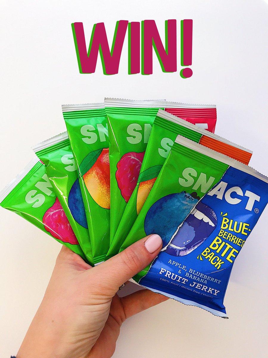 🚨 GIVEAWAY 🚨 - Like and retweet - Make sure you’re following us & we’ll pick one of you to win some Snacts! #ukgiveaway