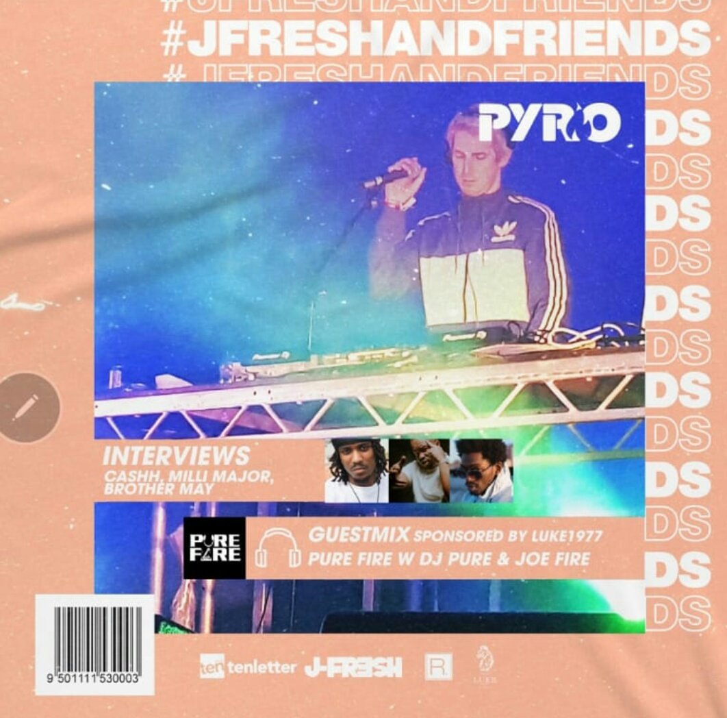 VIPLondonUK's tweet photo. Today on @PyroRadio on the @jfreshofficial and Friends Show...
Catch #PureFire π₯ aka DJ Pure and Joe Fire doing a Guest Mix
As well as interviews with Cashh, Milli Major and Brother May...
Plus a whole heap of Fresh Music
#VIPLondon πΎ
#VeryImportantParty π https://t.co/jFyoQou6hY