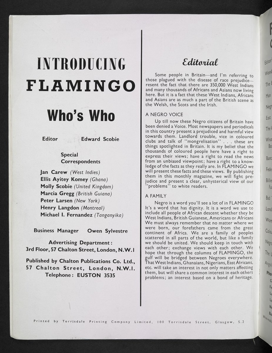 naomioppenheim's tweet photo. My first article is out! It's about popular history in the Black British press - looking at Tropic and Flamingo, two magazines from the 1960s. @Imm_MinJournal first 50 downloads are free https://t.co/nvEek3oyM0 https://t.co/A98e2aSjn3