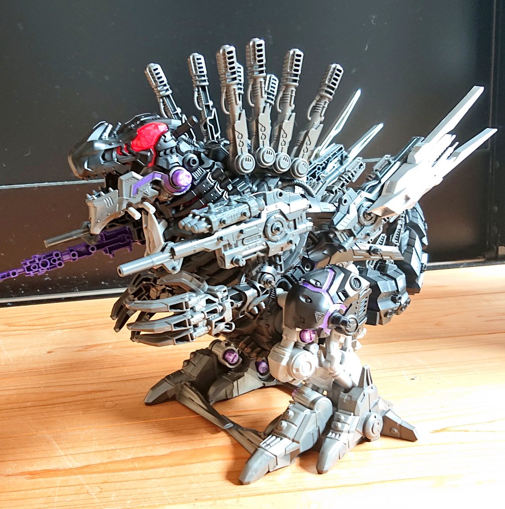 新到着新到着ゾイドワイルド ZW44 ゼログライジス 暗黒形態Ver. 塗装