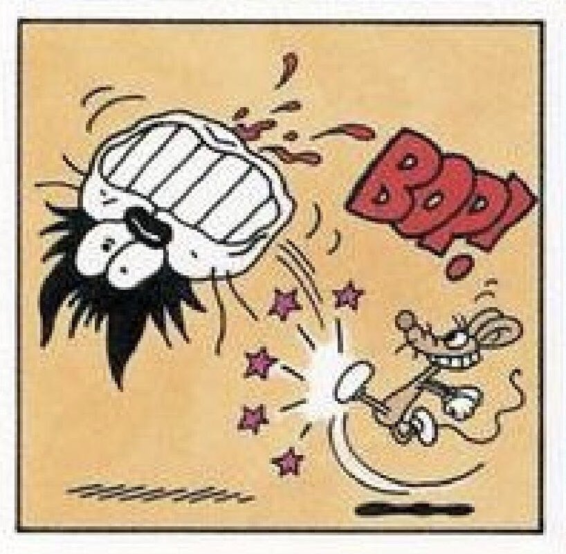 Before there was Itchy and Scratchy, there was Massimo Mattioli's SQUEAK THE MOUSE (1982).