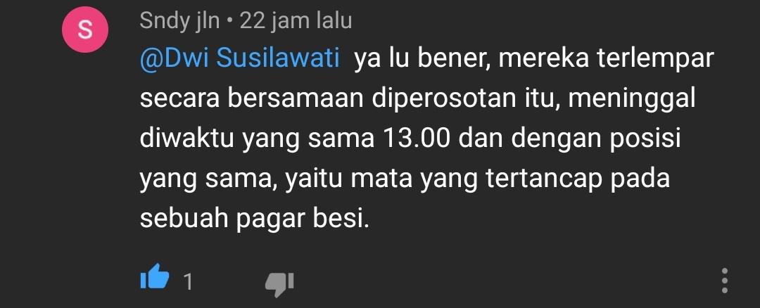 _ariskaf's tweet photo. Menemukan cerita creepy di kolom komennya @nessiejudge. Tolong buat sendernya, ini dibuat thread yaaa 🙏 https://t.co/1kFeRBXMxJ