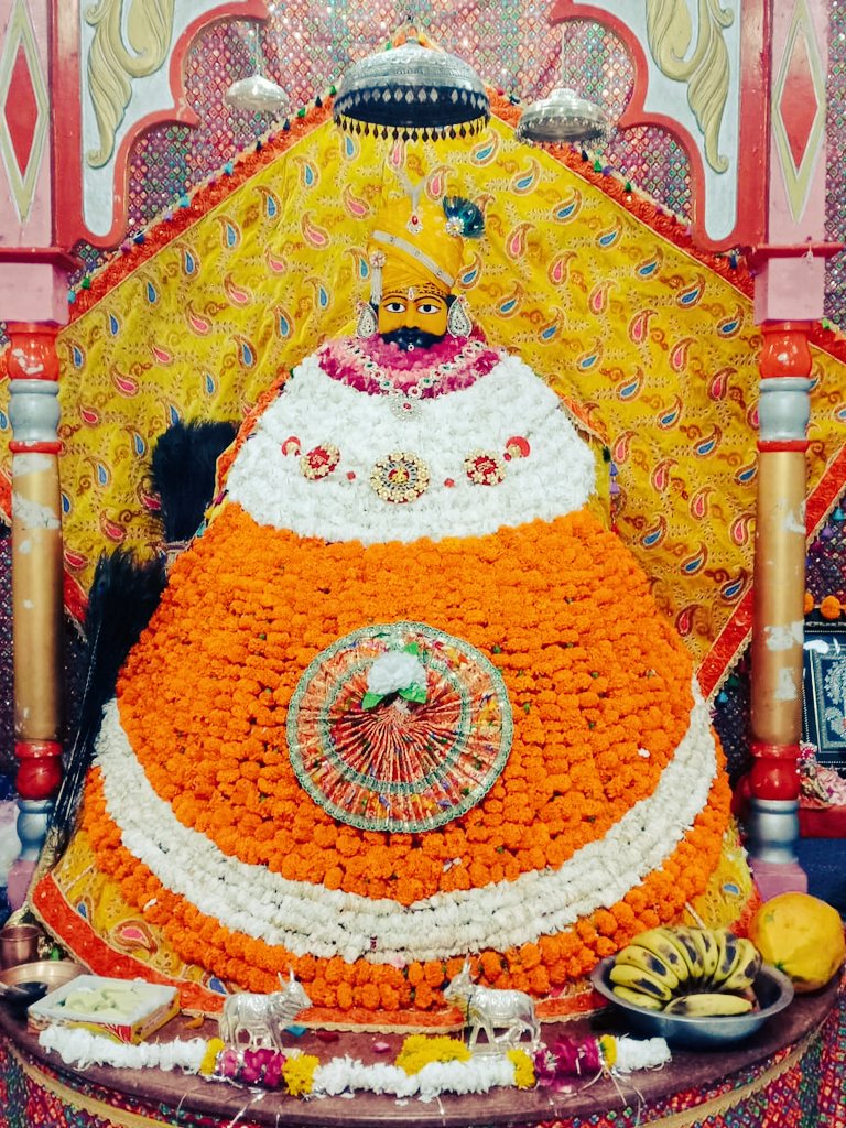 खाटू श्याम मंदिर मंदसौर आज के दर्शन