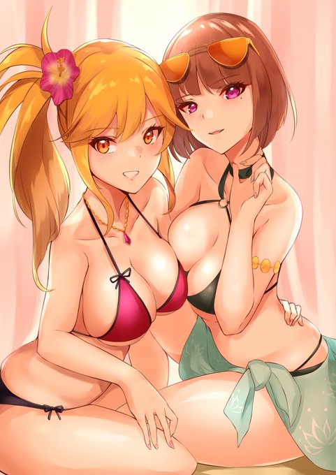 カナンとクレオパトラ👙
#モンスト 