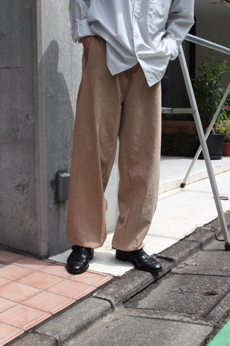 希少モデル class karachi ? おがくず柄 ウルトラスウェードパンツ