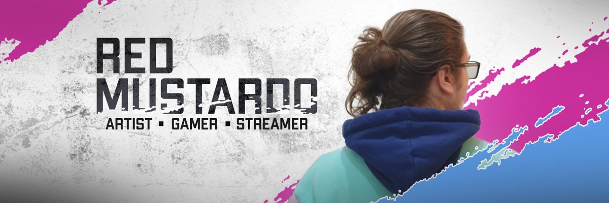 MustardoRed's tweet photo. Trying my hand in more "esports" styled banners atm. Pretty happy with this one https://t.co/mLJivLShRk