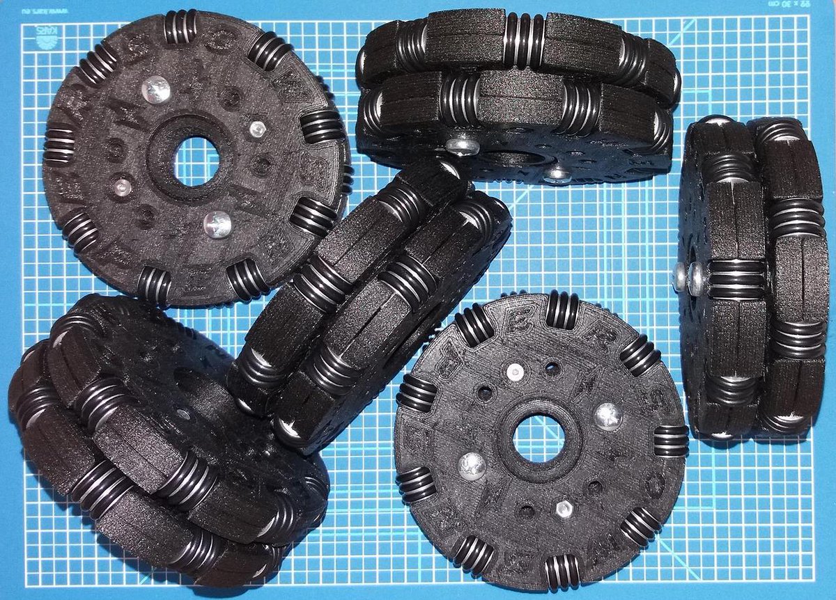 Our wheels are fully customizable, we can also 3D print them in carbon fiber for heavy load!💪💪⚡
vicenzathunders.com/carbon