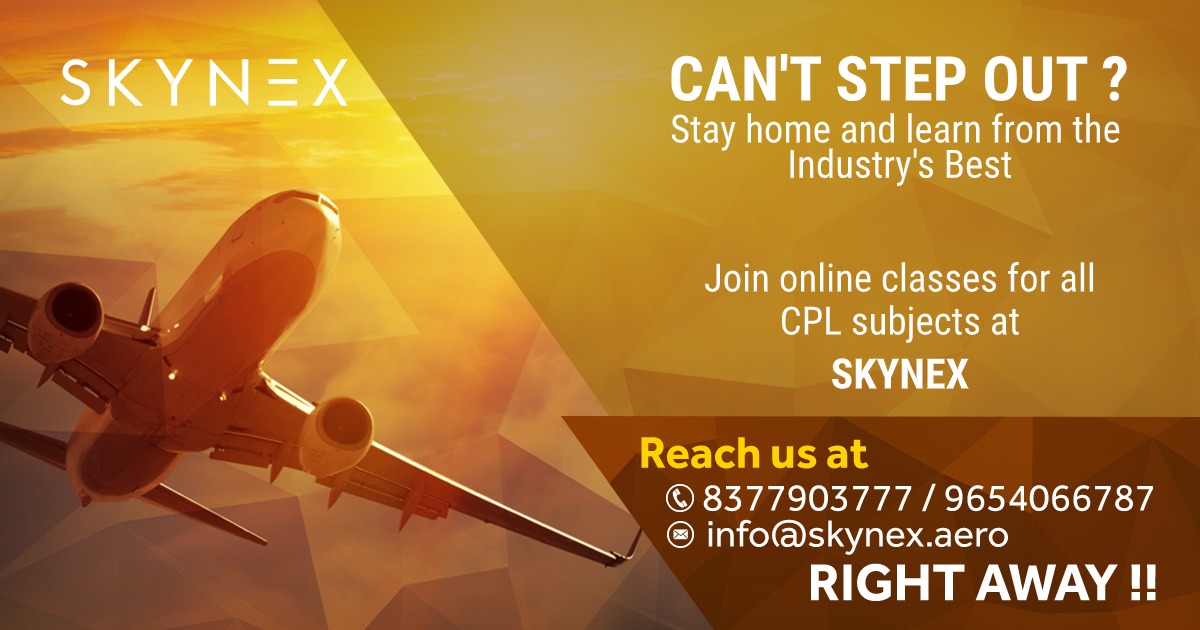 SkynexAero's tweet image. #sky #cpl #groundclass #india #StayHome #StaySafe #onlinelearning #OnlineClasses #pilots #pilot