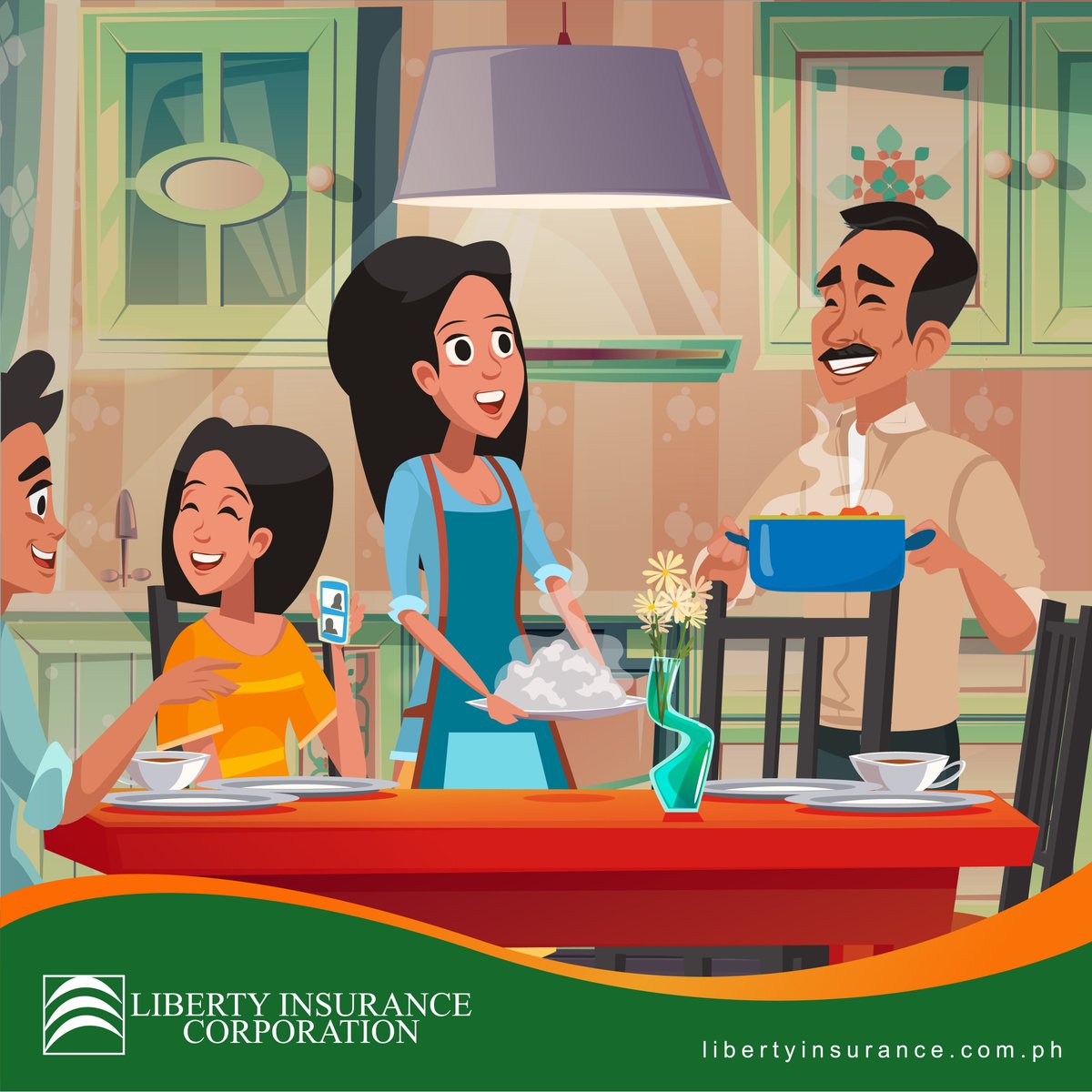 liberty_ins's tweet photo. Encio: “Wala ng mas masayang weekends kundi ang weekends na kasama ang ating pamilya sa ating mga tahanan.”
Ibyang: “Kung hindi rin lang naman importante ang lakad sa labas. Manatili tayo sa bahay para parating ligtas.”
#ImNotWorriedTheyGotMe
#askLIBERTY
#LIBERTYknows https://t.co/IomdAA9URu
