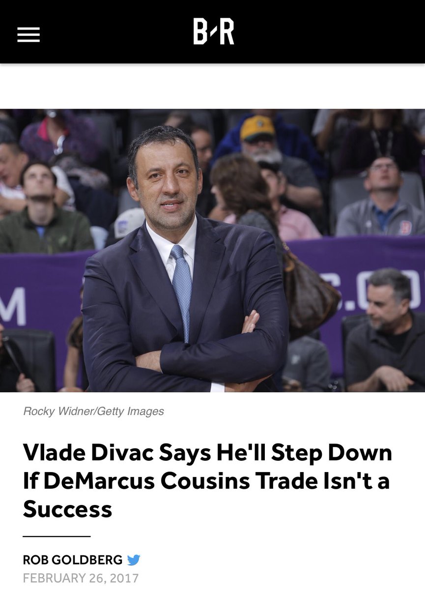 DUNC824's tweet photo. I’ll be posting this every so often as a constant reminder, to all Kings fan who are tired of this fucking joke of a front office.
#SacramentoProud #FireVlade https://t.co/TDR45UdI1J