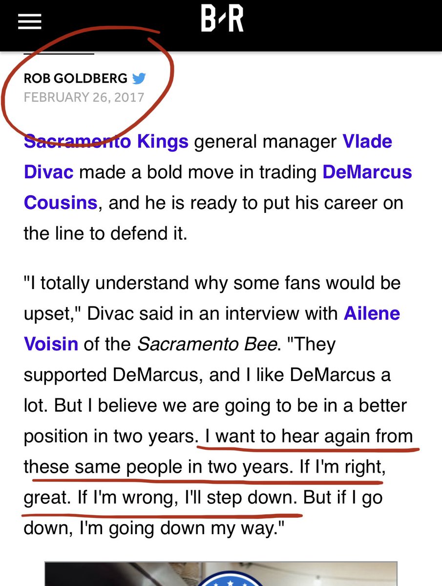 DUNC824's tweet photo. I’ll be posting this every so often as a constant reminder, to all Kings fan who are tired of this fucking joke of a front office.
#SacramentoProud #FireVlade https://t.co/TDR45UdI1J