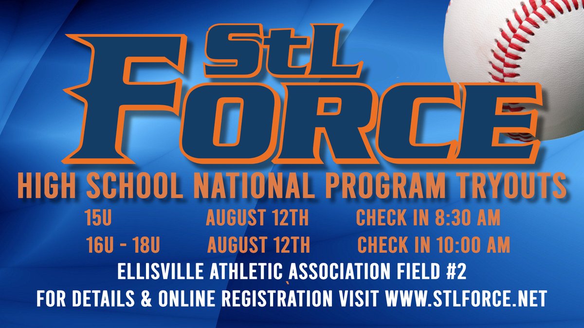 STLFBAF's tweet photo. Register online: https://t.co/1gRUomahHb
Questions: Josh Miller 314-221-1142 https://t.co/HXXJAJIVcd