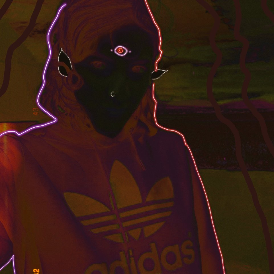inlakeshii's tweet image. #NuevaFotoDePerfil #devilEye #badass 👻😈 #ghoslyvibe grhwwwww