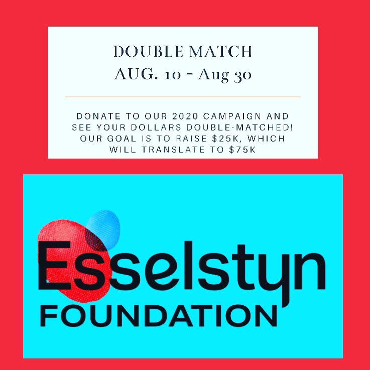 BIG NEWS for us! An anonymous donor will “double match” your donation to our annual appeal.
-
-
mailchi.mp/cdee6fa33fe8/p…