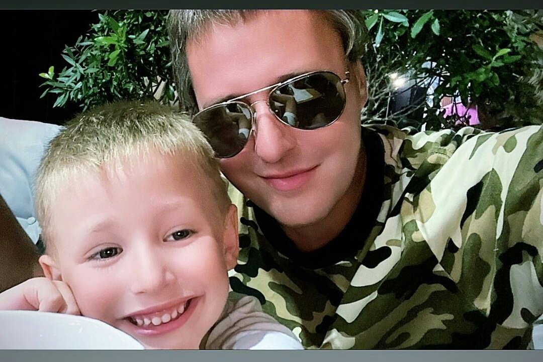 Foto von Vitas  & sein  Sohn  Maxim Grachyov
