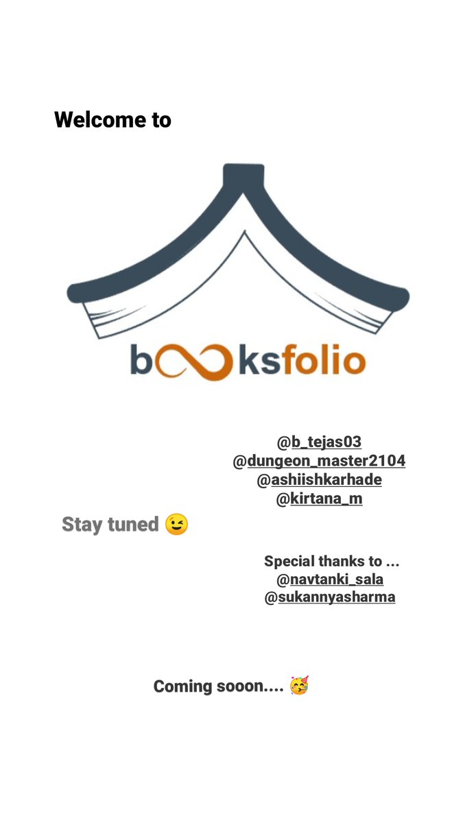 amiitguptaa's tweet photo. Booksfilio, finally... Today is the beta launch...be excited everybody 🥳 https://t.co/x0A0ZLt4KN