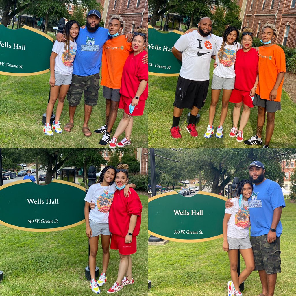 All moved in, so excited to begin freshman year. #GCSU #Bobcats