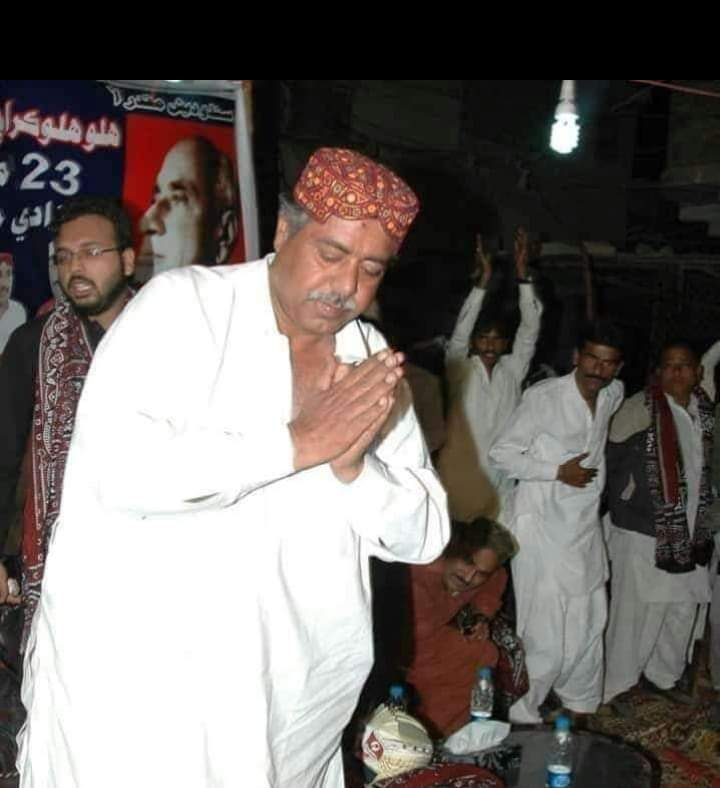 #HBDShaheedBashirQureshi
Bashir Khan was offered a heavy deal in order to cancel 23 March, Freedom March, held in 2012, but he rejected all deals. His love with Sindh was uncountable.