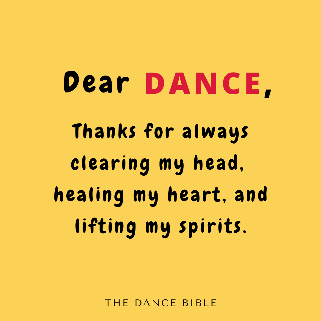 TheDanceBibleCO's tweet photo. #ThankstoDance

Comment below with a "Dear Dance" love entry ❤️

If you love dance as much as we do, ⁠
Follow us on Instagram

https://t.co/EC1eND0MUv

#TheDanceBible⁠
⁠
💃🏽⁠ https://t.co/4LpnIRtzKi