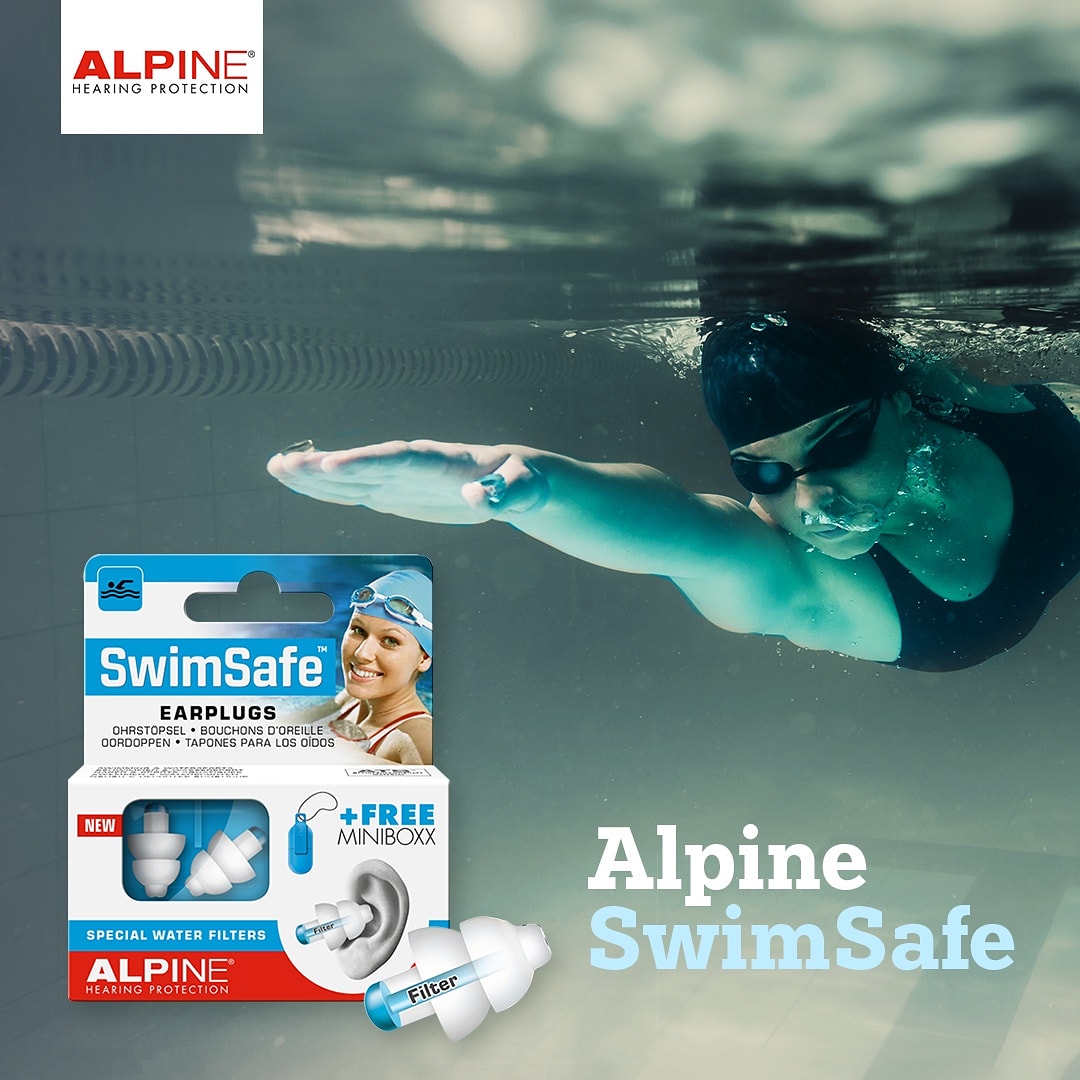 alpine_india's tweet photo. Alpine SwimSafe Earplugs – For swimming and water sports!

Prevents water in the ear and protects against ear infections.
#swimsafe #swimming #alpine #alpinehearingprotection #ear #protection #water #thermoplastics #otology #hearingaid  #swimmers https://t.co/WQWfW1Y2A0