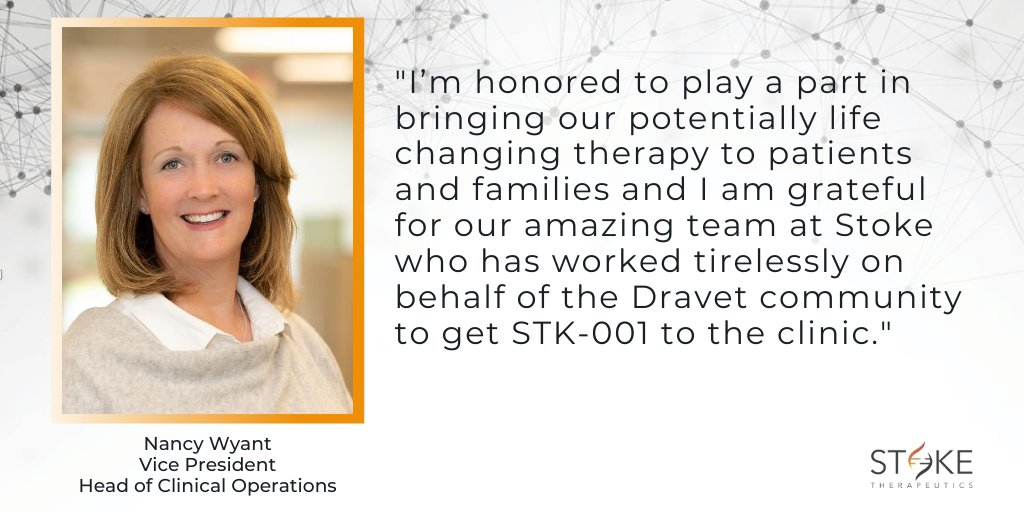 StokeTx's tweet photo. The first person in the world has received a dose of STK-001. Thank you to patient #1 and your family for your bravery and the trust you have placed in us.
#StokedAboutStoke https://t.co/72yXeh3SU1