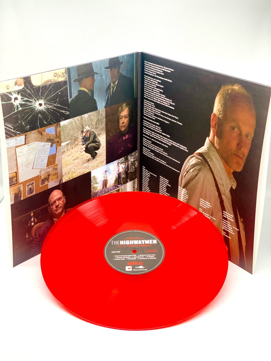 넷플릭스 영화 THE HIGHWAYMEN 오리지널 스코어 앨범이 재입고되었습니다. 영화 음악의 대가 Thomas Newman이 맡았는데요 그는 이미 '아메리칸 뷰티', '스카...