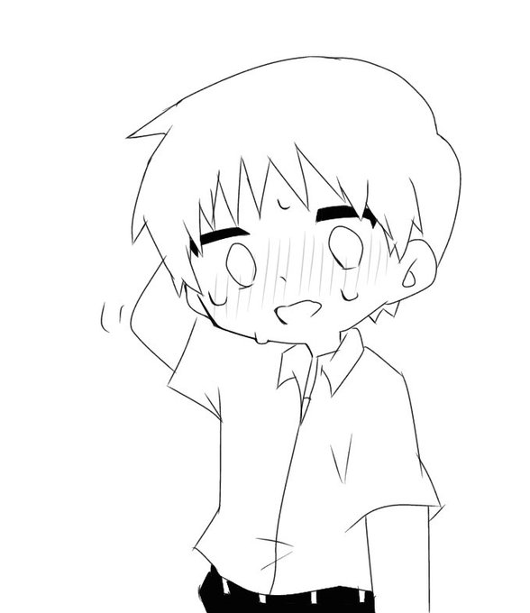 褒められなれてないシンジ君 