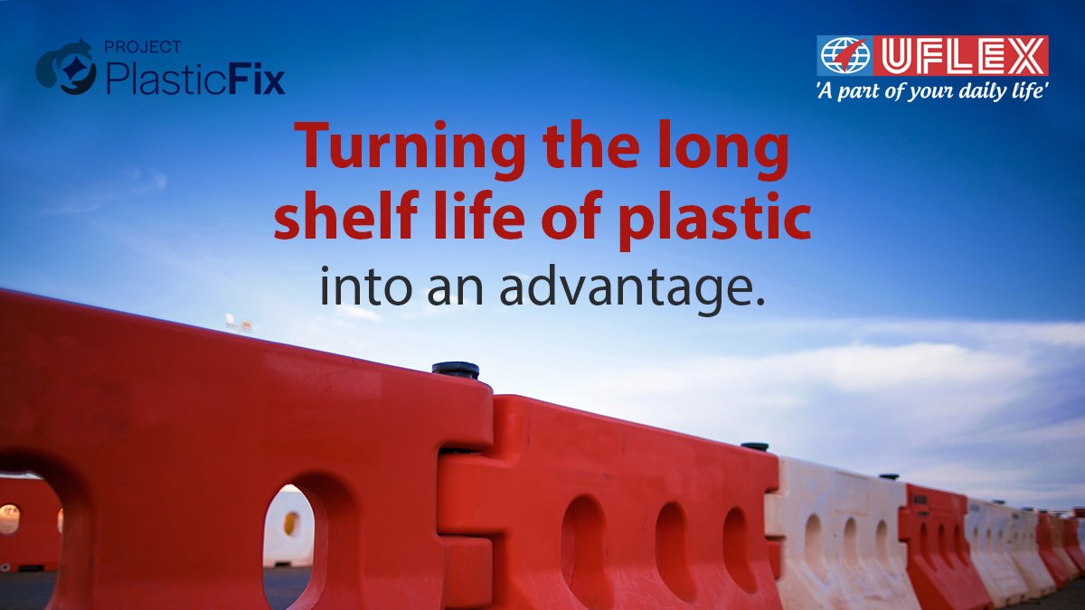 uflexltd's tweet photo. #ProjectPlasticFix derives the most suitable and advanced methodology to convert used #plasticpackaging into #pellets that can be #reused for making numerous useful products like #RoadDividers, #benches & more.
#UFlexForU #PackedRight #Sustainability #Recycling #PlasticWaste https://t.co/5P2kAqLLdG