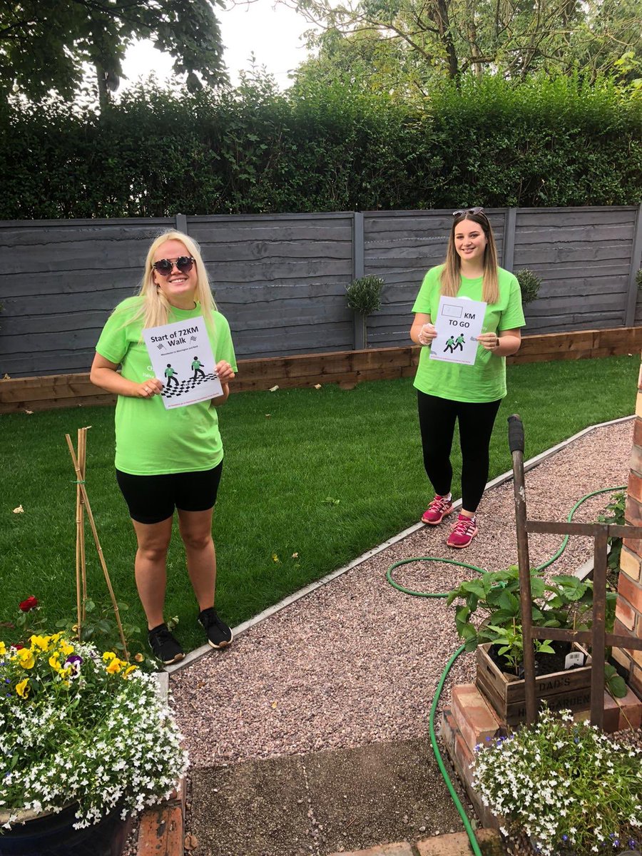 RMCH_PED's tweet photo. Megan and Hannah are setting off on their 72km walk today from Warrington to Manchester and back, raising money for #72for72NHS Give them a wave if you pass them! Good luck girls!  @RMCHcharity  @RMCHosp https://t.co/PY4Wdf8ycp https://t.co/nAXo0Aldn1