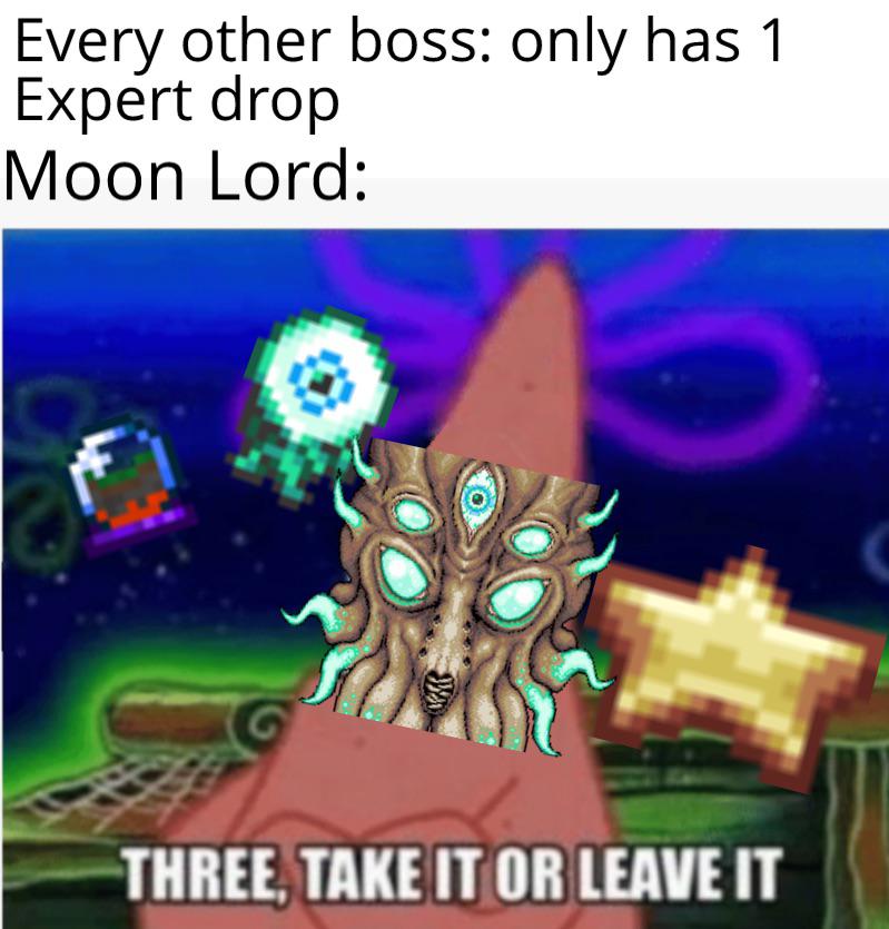 My Opinion Of Expert Mode Boss Drops : r/Terraria