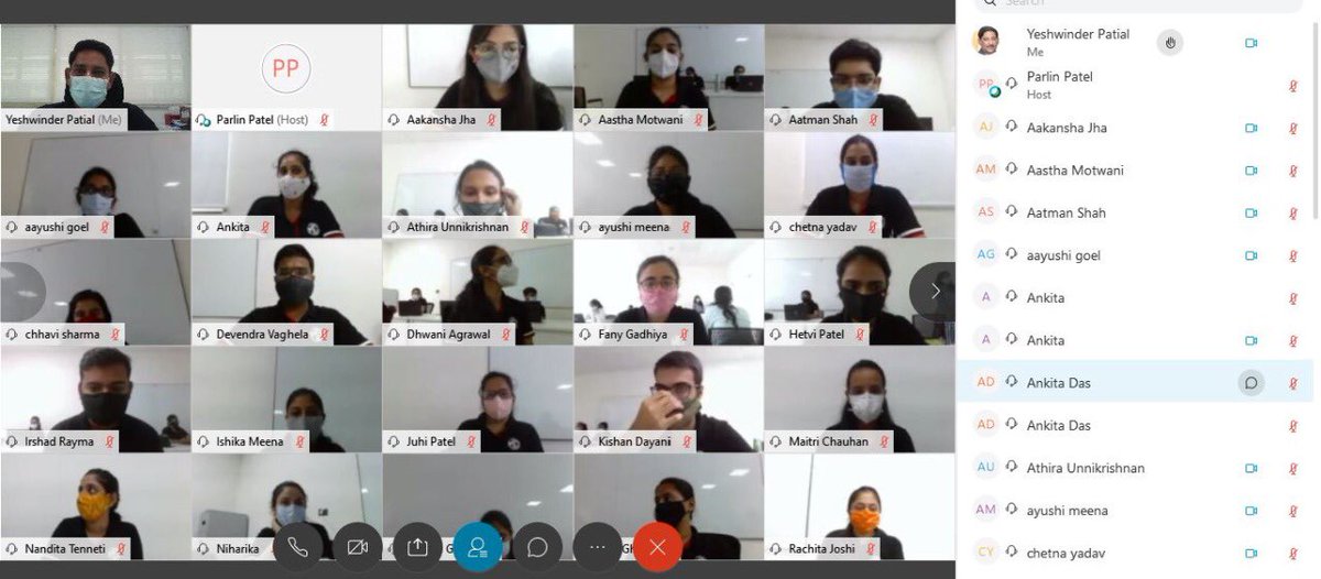 It is always a pleasure to talk to youngsters. We welcome our 3rd batch of GETs and 1st batch of MTs.