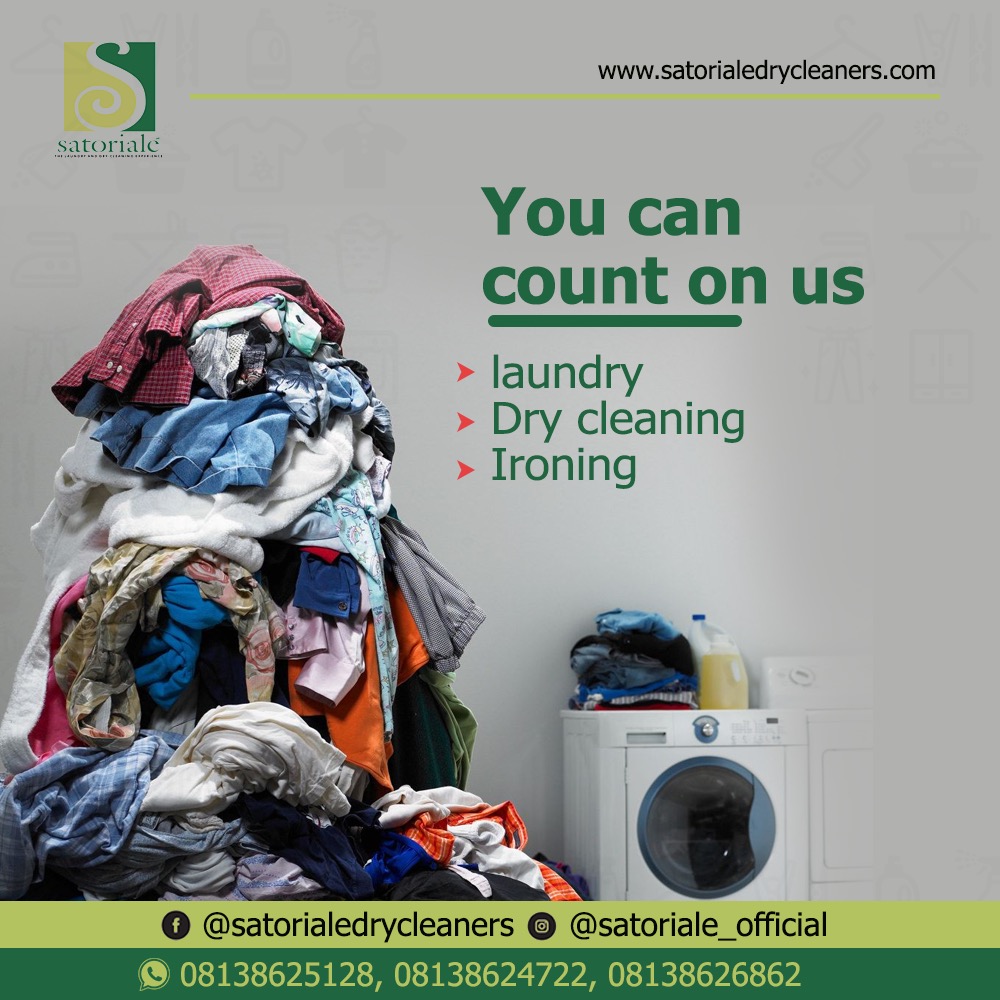 You can always count on us to get your laundry done swiftly smelling fresh and neat !
.
It’s a new week and we are ready to serve you !
.

-
-
-
#drycleaners#laundry#tgif #monday #newweek #newgoals#mondayvibes #laundryday #lagosmums#naijamoms#lagosmen