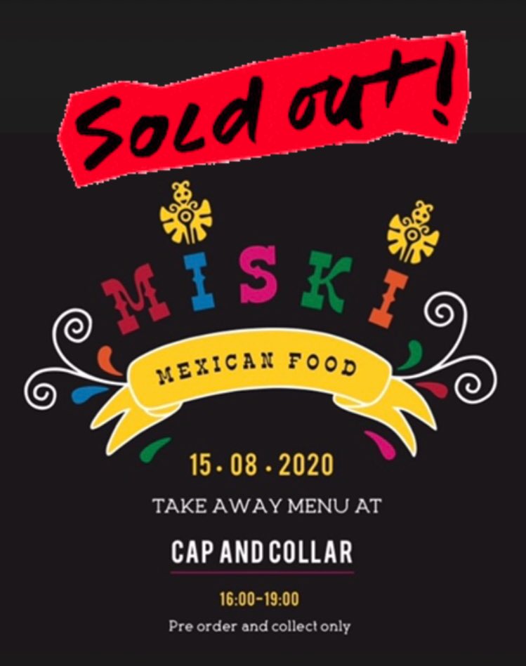 Wow! Blown away by the responses for Miski’s pop up on Saturday!
.
🥁 Pre-order slots are now sold out!
.
We’ll email you this week to confirm your collection time once we’ve worked it all out!