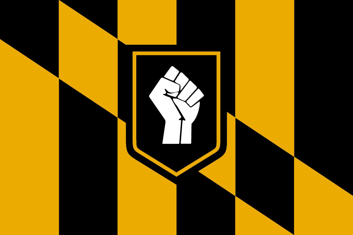 LeftOfBroad's tweet photo. #BlackLivesMatter #BaltimoreProtest #Blm #BLMFlag #Baltimore https://t.co/W5Iw0RDLyG