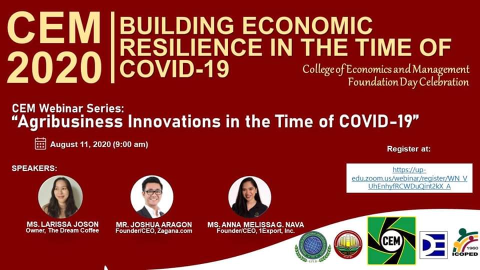 CemUplb's tweet photo. Join the CEM webinar tomorrow, August 11, 2020 at 9am. Click the link to register: https://t.co/YjHNBP3A2o https://t.co/1yK74wXF3F