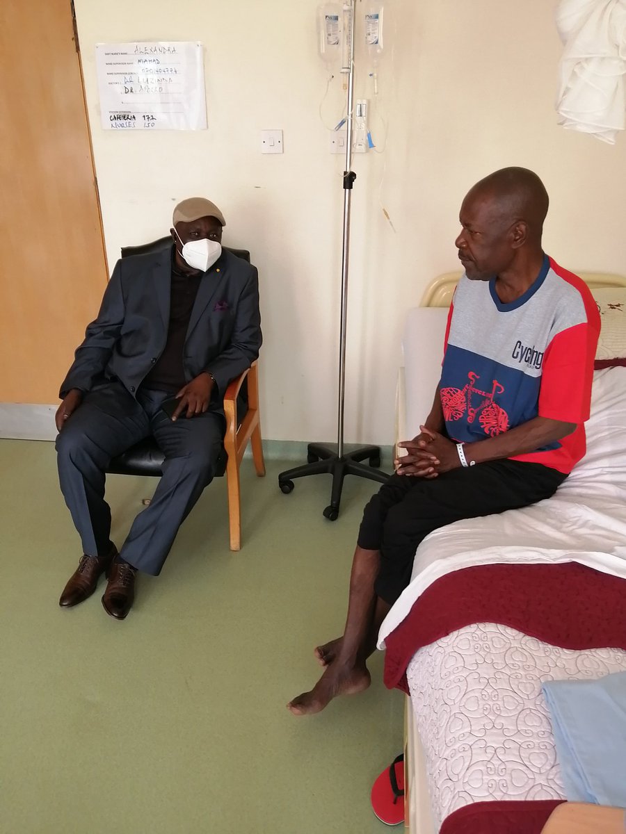 OfwonoOpondo's tweet photo. Am grateful for this morning visit @JacobOulanyah #NakaseroHospital. @Parliament_Ug @pwatchug @StateHouseUg @ObothOboth https://t.co/T4F6MrDQXZ