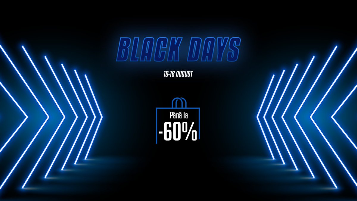 evoMAGro's tweet photo. 💣 A început 𝐁𝐥𝐚𝐜𝐤 𝐃𝐚𝐲𝐬 cu Reduceri de până la 60% 💣
Prinde Ofertele momentului și alege produsele tale favorite. În plus ai posibilitatea să plătești în Rate fără Dobândă ⏩ https://t.co/n191nucP9x https://t.co/d06BBdy62E