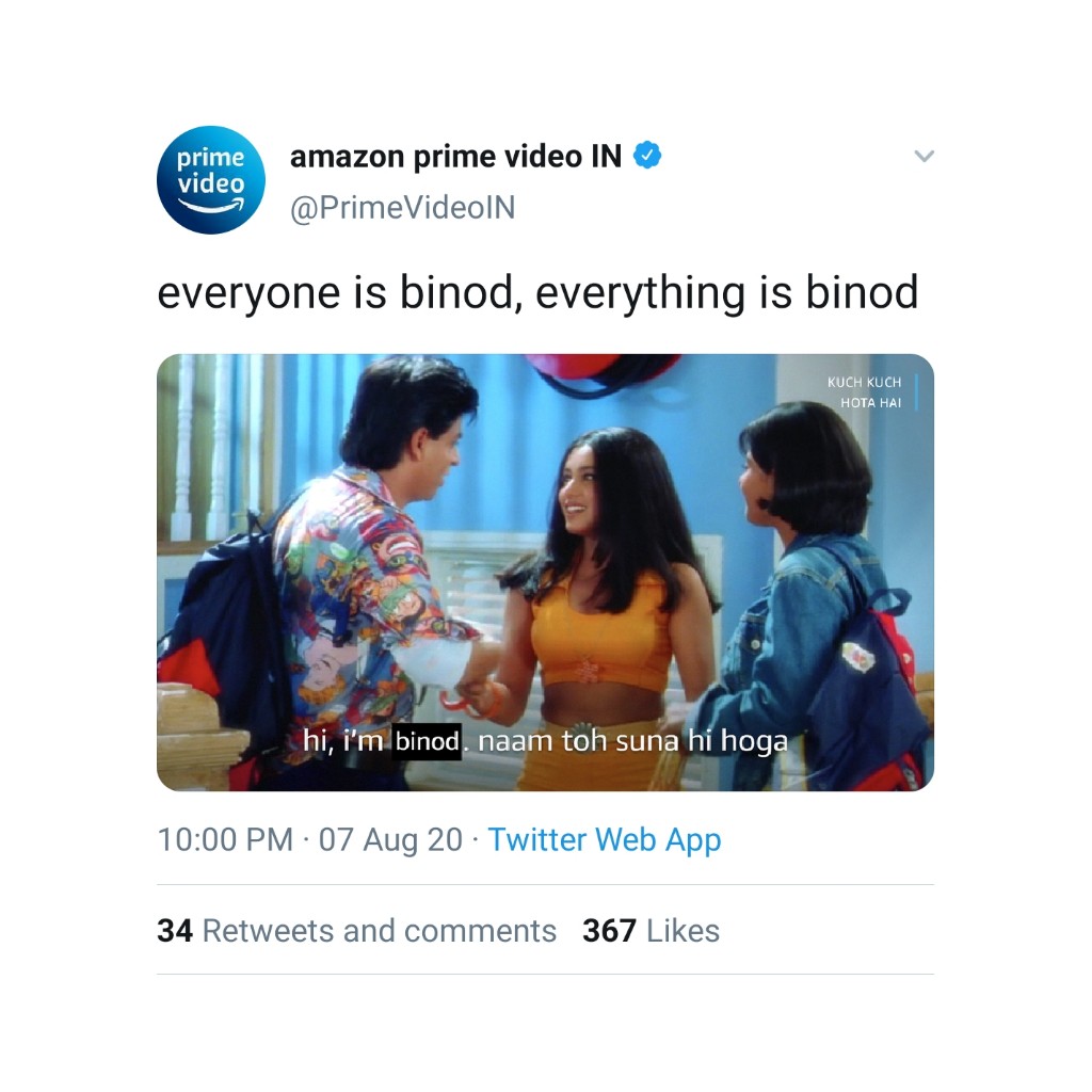 Social_Samosa's tweet photo. #TopicalSpot - How Brands joined the 'Binod'wagon 

#Binod #MomentMarketing https://t.co/PFIZdeqhRz