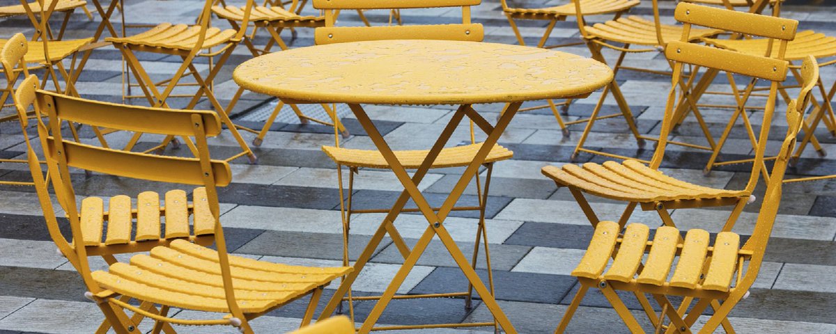 📝🆕 No todo vale a la hora de comprar una #silla para #hostelería, ésta debe ser resistente ¿por qué? porque se va a usar mucho y estará en la calle al aire libre, haciendo frente al calor o a la lluvia. ¡Tenlo en cuenta!

Nuevo artículo en el #blog  👇 
buff.ly/2PzRnMU