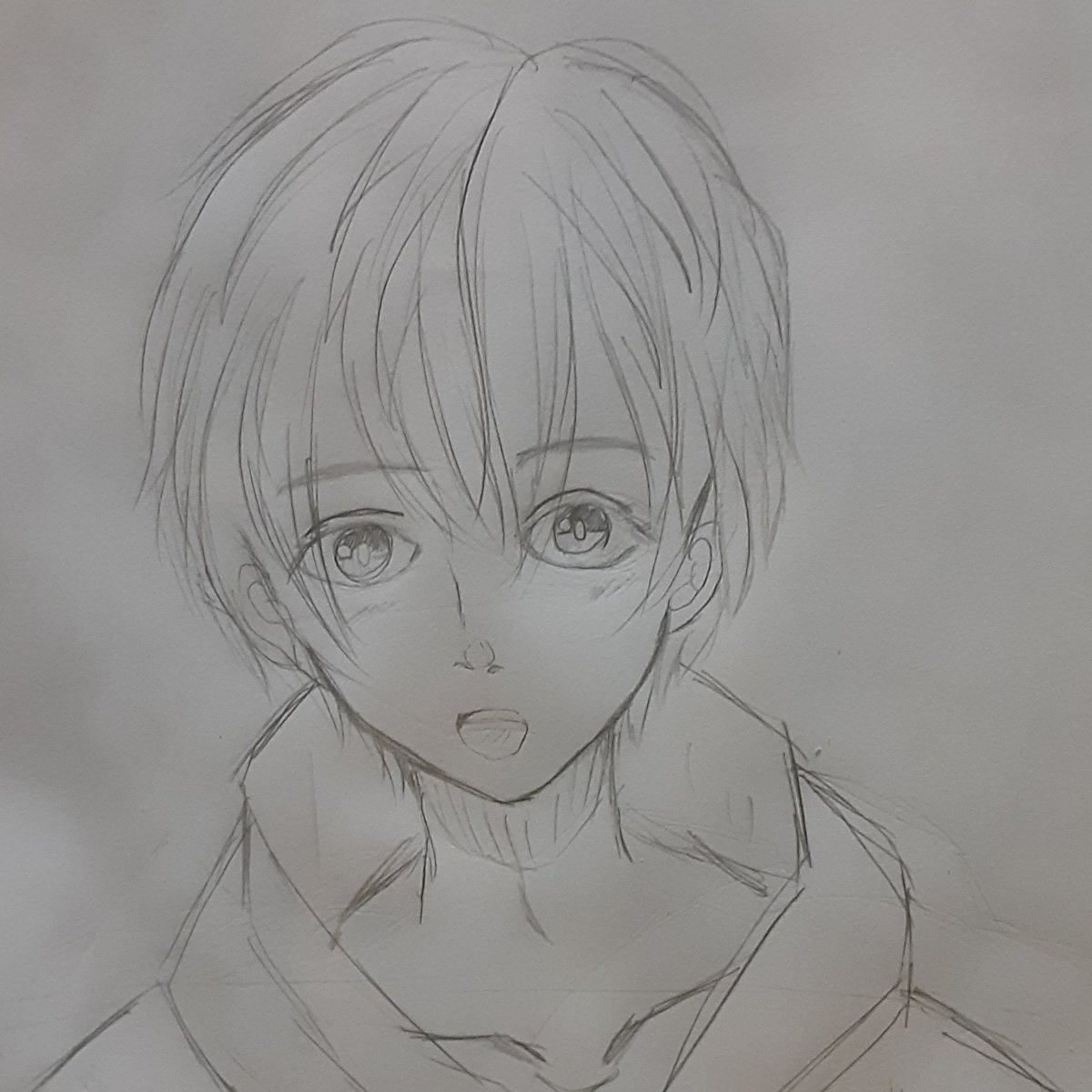 フード男子